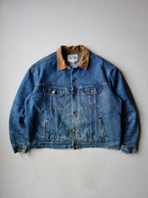 Load image into Gallery viewer, 1980s Lee Storm Rider Blanket Lined Denim Jacket - XXL
