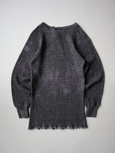 Load image into Gallery viewer, 1990s Overdyed Waffle Thermal Long Sleeve - M