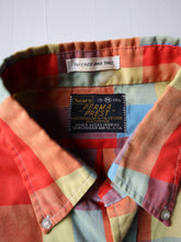 Load image into Gallery viewer, 1960/70s Sears Perma Prest Plaid Shirt - S/M