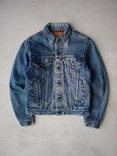 Load image into Gallery viewer, 1980s Made in USA Levi's Flannel Lined Denim Jacket - XS