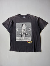 Load image into Gallery viewer, 1990s Faded Beavis and Butt-Head Police Sketch T-Shirt - M/L