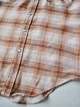 Load image into Gallery viewer, 1970s Campus Western Pearl Snap Shirt - S