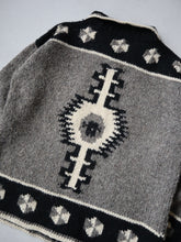 Load image into Gallery viewer, Otavalo Native American Wool Zip Up Cardigan - XL