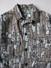 Load image into Gallery viewer, 1980's Saftbak Trebark Camo Hunting Jacket - S