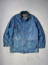 Load image into Gallery viewer, 1960s Sears Blanket Lined Denim Chore Jacket - L/XL