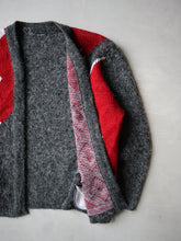 Load image into Gallery viewer, 1980s Shaggy Open Cardigan - M
