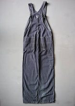 Load image into Gallery viewer, Big John Hickory Striped Overalls - 34"