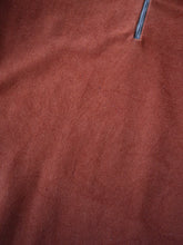 Load image into Gallery viewer, 1970's Lee 1/4 Zip Velour Long Sleeve - XL