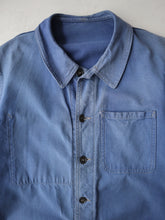 Load image into Gallery viewer, 1950s Faded French Workwear Jacket - S