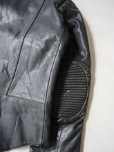 Load image into Gallery viewer, 1980's Distressed Moto Biker Leather Jacket - S