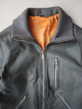 Load image into Gallery viewer, 1980's German Army Leather Pilot Jacket - S