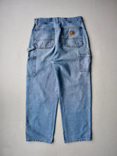 Load image into Gallery viewer, Carhartt Double-Knee Denim Work Pants - 30"