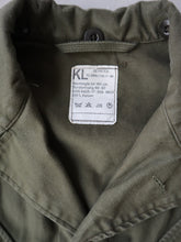 Load image into Gallery viewer, 1980's Dutch Army Field Jacket - M
