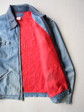 Load image into Gallery viewer, 1970s Distressed OshKosh Denim Jacket - M
