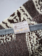Load image into Gallery viewer, 1980s Tuak Cowichan Knit Zip Up Sweater - S