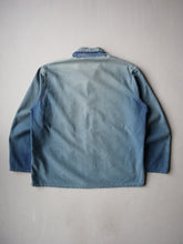 Load image into Gallery viewer, 1960s Faded French Chore with 13 Star Buttons - M/L