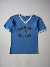 Load image into Gallery viewer, 1980s Ganja Oil Co. Ringer T-Shirt - S