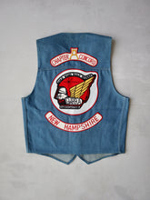 Load image into Gallery viewer, 1970's Sears Roebucks Gold Wing Road Riders Biker Denim Vest - M