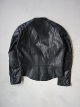Load image into Gallery viewer, 1980's Distressed Moto Biker Leather Jacket - S