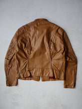 Load image into Gallery viewer, 1960's Brooks Cafe Racer Leather Jacket - M