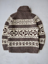 Load image into Gallery viewer, 1980s Tuak Cowichan Knit Zip Up Sweater - S