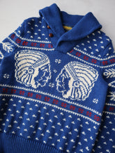 Load image into Gallery viewer, Ralph Lauren Rugby Navajo Wool Shawl Sweater - S