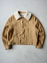 Load image into Gallery viewer, 1970's Lee Storm Rider Faux Suede and Sherpa Western Style Jacket - L