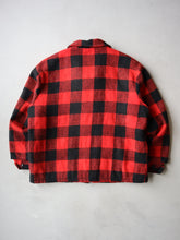 Load image into Gallery viewer, 1970's Montgomery Ward Buffalo Plaid Zip Up Jacket - XL