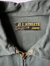 Load image into Gallery viewer, 1960s L'ATHLETE French Cotton Twill Workwear Jacket - L