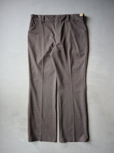 Load image into Gallery viewer, 1970s Deadstock Webster Textured Bootcut Pants - 38"