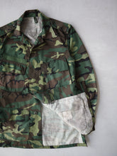 Load image into Gallery viewer, 1980's ERDL Camo Poplin Field Shirt - XS