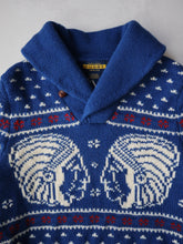 Load image into Gallery viewer, Ralph Lauren Rugby Navajo Wool Shawl Sweater - S
