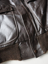Load image into Gallery viewer, 1960s Berman's G1 Leather Flight Jacket - M