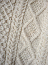 Load image into Gallery viewer, Lands End Wool Cable Knit Sweater - XL