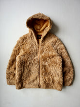 Load image into Gallery viewer, 1970s Sears Outerwear Hooded Teddy Jacket - L