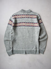 Load image into Gallery viewer, 1970's Milwaukee Fair Isle Knit Sweater - M
