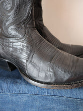 Load image into Gallery viewer, Tony Lama Lizard Skin Leather Western Boots - US 10