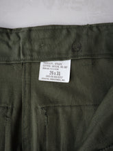 Load image into Gallery viewer, 1970's U.S Army OG-107 Fatigue Pants - 25"