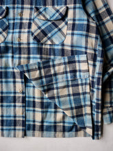 Load image into Gallery viewer, 1960s Pendleton Loop Collar Plaid Shirt - XL