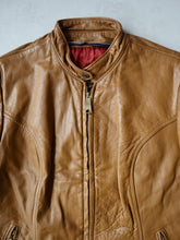 Load image into Gallery viewer, 1960's Brooks Cafe Racer Leather Jacket - M