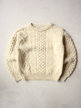 Load image into Gallery viewer, 1980s Aran Crafts Wool Sweater - XS