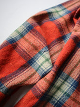 Load image into Gallery viewer, 1960s Towncraft Penney Plaid Loop Collar Shirt - M