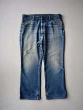Load image into Gallery viewer, 1980s Faded & Distressed Sears Roebucks Bootcut Jeans - 34"