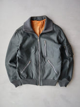 Load image into Gallery viewer, 1980's German Army Leather Pilot Jacket - S