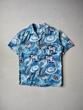 Load image into Gallery viewer, 1960's Malihini Hawaiian Loop Collar Shirt - M