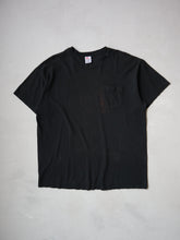 Load image into Gallery viewer, 1990's Black Single Stitch Pocket Tee - L