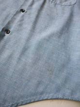 Load image into Gallery viewer, 1970s Sears Perma-Prest Selvedge Chambray Shirt - M/L