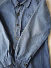 Load image into Gallery viewer, 1950s Faded French Workwear Jacket - S