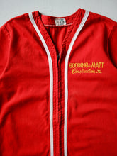 Load image into Gallery viewer, 1960s Gooding & Matt Construction Baseball Jersey - XS