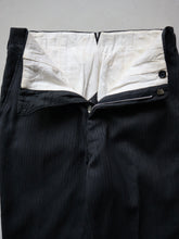 Load image into Gallery viewer, 1940s Euro Wool Buckleback Work Pants - 28"